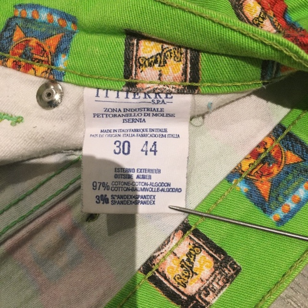 Vintage Versace perfume bottle pants - Picture 2 of 5
